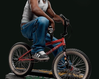CJ (Carl Johnson) STL Statue
