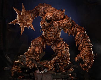 Shapeshifting Horror STL Statue