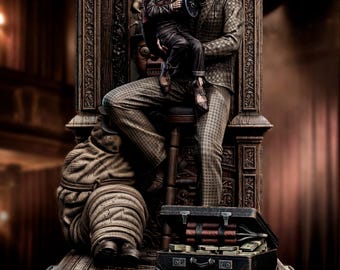 Crimson Puppet Master – Twisted Crime Duo Diorama STL