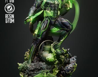 Cosmic Energy Warrior STL Statue