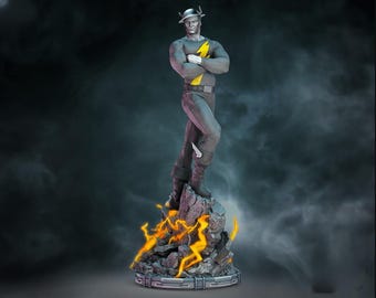 Speed Sentinel – Vintage Held STL Statue