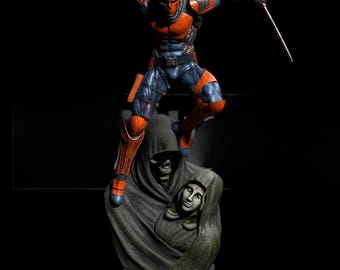 The Dual Strike – Shadow Enforcer STL Statue