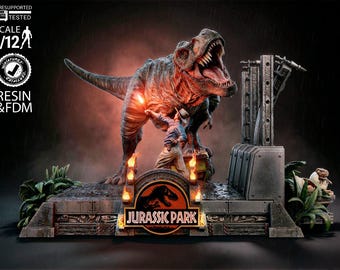 Primeval Apex Encounter STL Statue