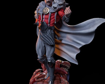 Estatua STL del Señor Supremo Viltrax – Conquistador Galáctico