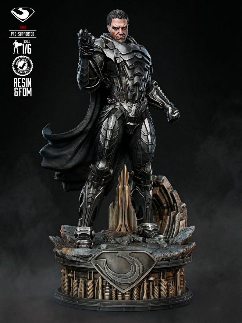 Alien Conqueror Commander STL Statue - Etsy