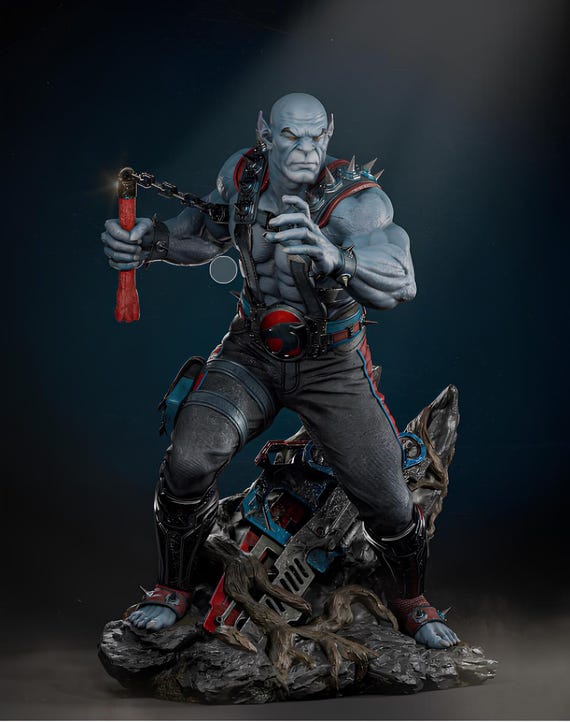 Feline Warrior Hero – 3D Printable Figure STL