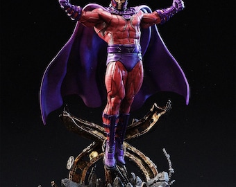 The Magnetic Sovereign – Master of Polarity STL Statue