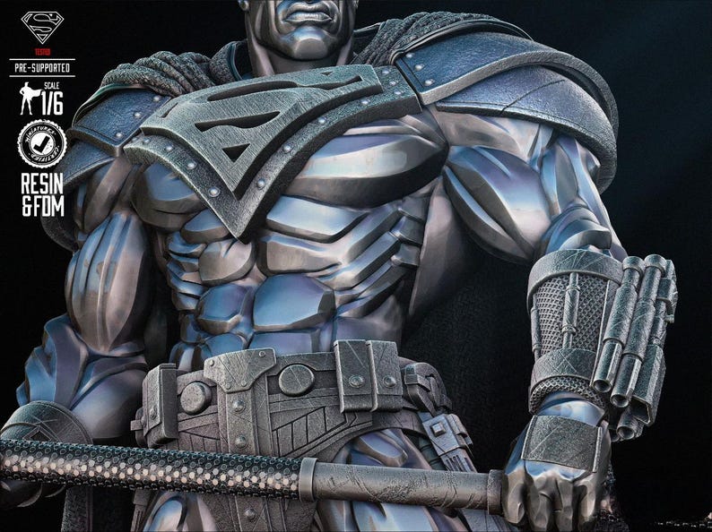 Steel Guardian of Apokolips – Dark Titan STL Statue - Etsy Australia