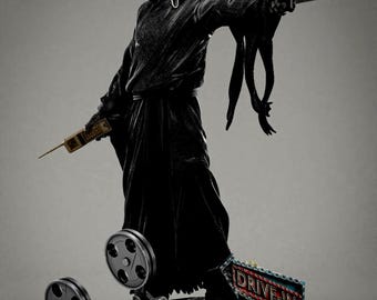 The Midnight Caller – Masked Horror Slayer STL Statue