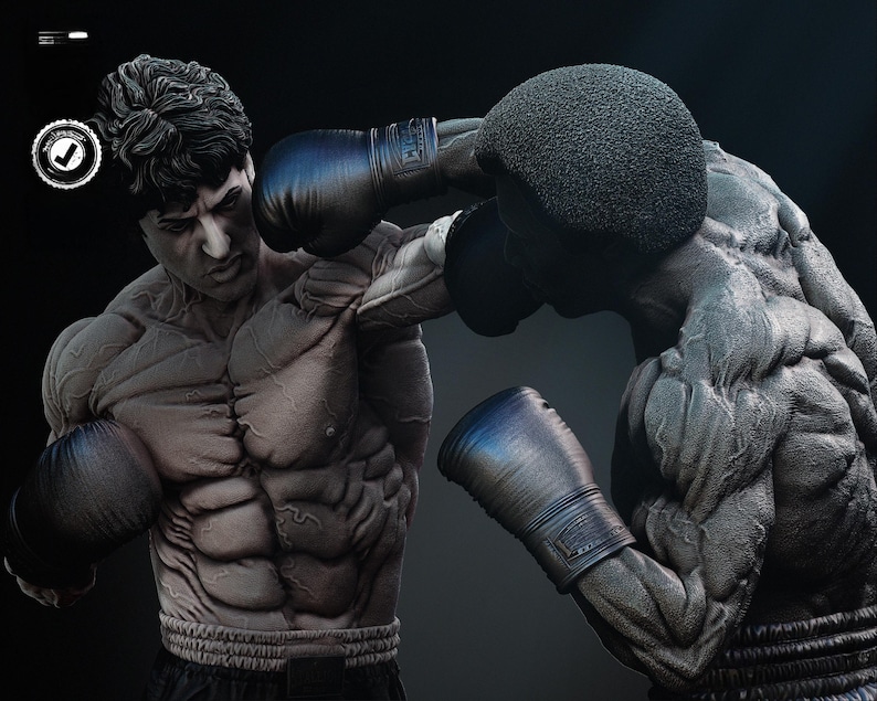 Underground Glory – Classic Boxing Rivals Diorama STL - Etsy