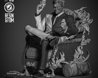 Doble Venganza – La Estatua STL de Halloween Justice