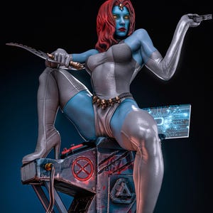 Shapeshifter Femme – 3D-utskrivbar hjältinna i STL