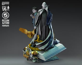 Wizard’s Final Duel – Epic Sorcery STL Statue