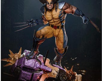 The Lone Predator – anger Hunter STL Statue