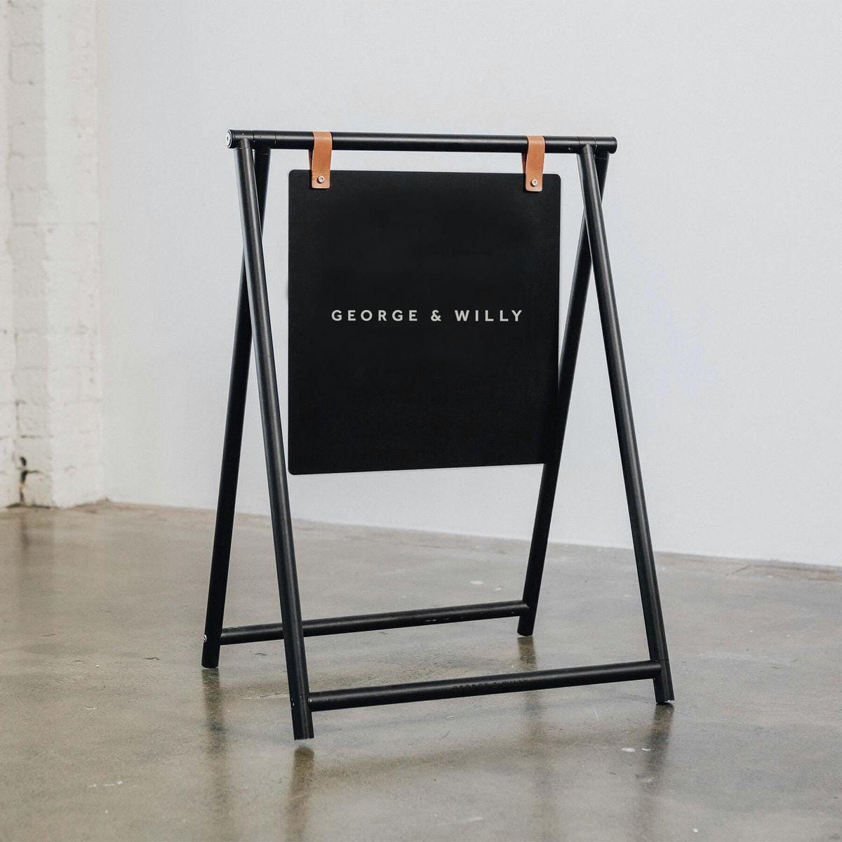 Custom A Frame Sidewalk Sign | Double Sided Business Advertising ...