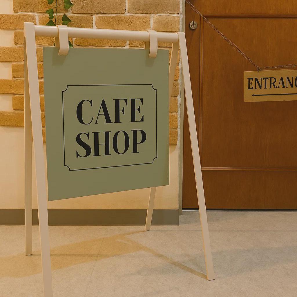 Custom A Frame Sidewalk Sign | Double Sided Business Advertising ...