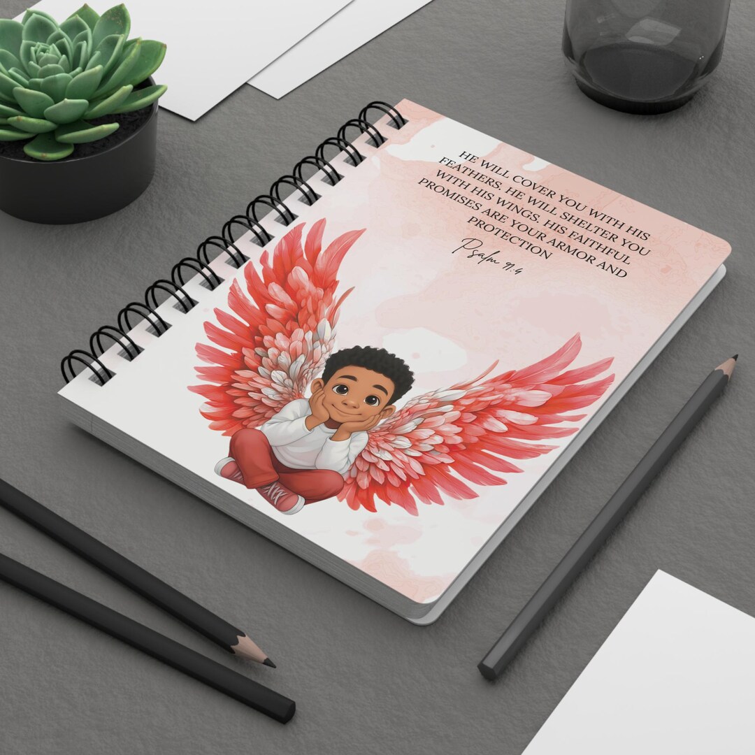 Guardian Angel Journal | Inspirational Faith Notebook - Etsy