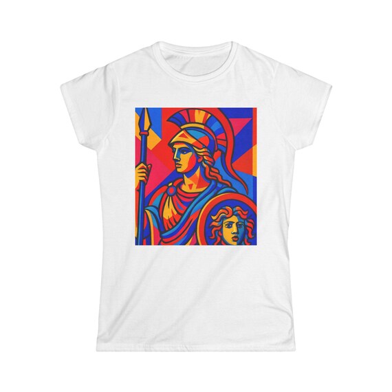 Clothing Greek Style Shirt Pop Art Ancient Greece Women's Tee