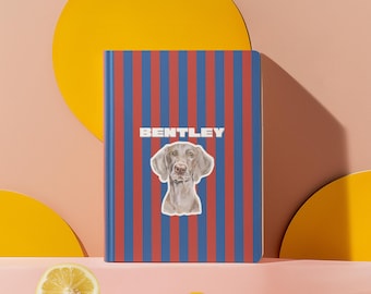 Personalized Dog Journal with Name