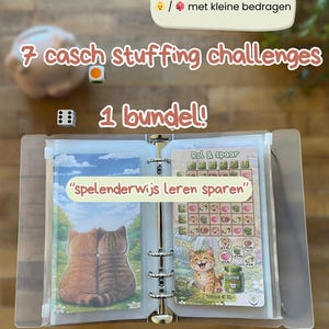 Cash Stuffing Challenge | Money Saving Challenge Printable | Budget Binder Game | Saving Challenge Kids | Digital Download