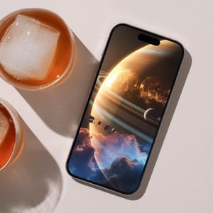 Cosmic Planets Phone Wallpaper Pack – Part 1 | 5 Stunning Space Backgrounds | Digital Download