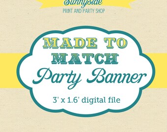 Vistaprint Banner Etsy