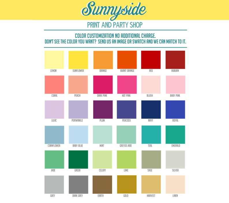 Sunnyside Digital Recipe Card File 3x5 or 4x6 Any Design Made to Match image 5