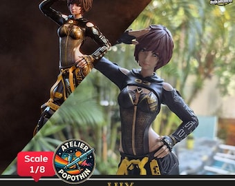 Lily - Stellar Blade | Airbrush and brush-painted figurine