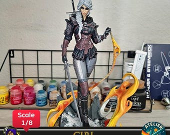 Ciri – The Witcher 4 - Painted Figurine