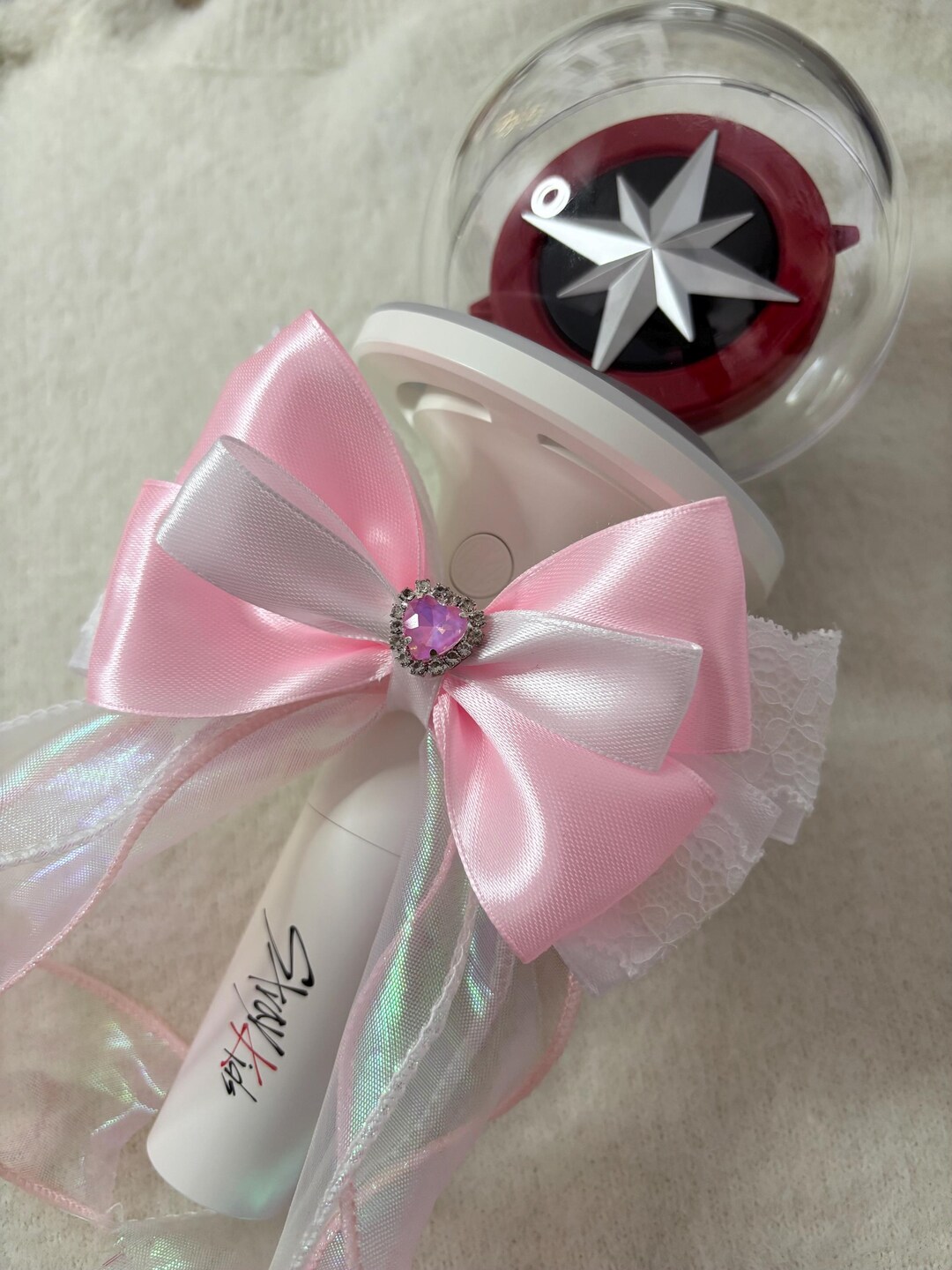 Kpop Ribbons Kpop Lightstick Bow | Concert Ribbon | Decoration for Lightsticks ...