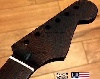 Guitar Closet Wenge Guitar Neck for Strat Stratocaster fits Fender Allparts & Warmoth bodies WS3