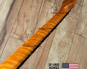 Guitar Closet Roasted Flame Maple Rosewood Fingerboard Guitar Neck for Tele Telecaster fits Fender Allparts & Warmoth bodies 2TRI