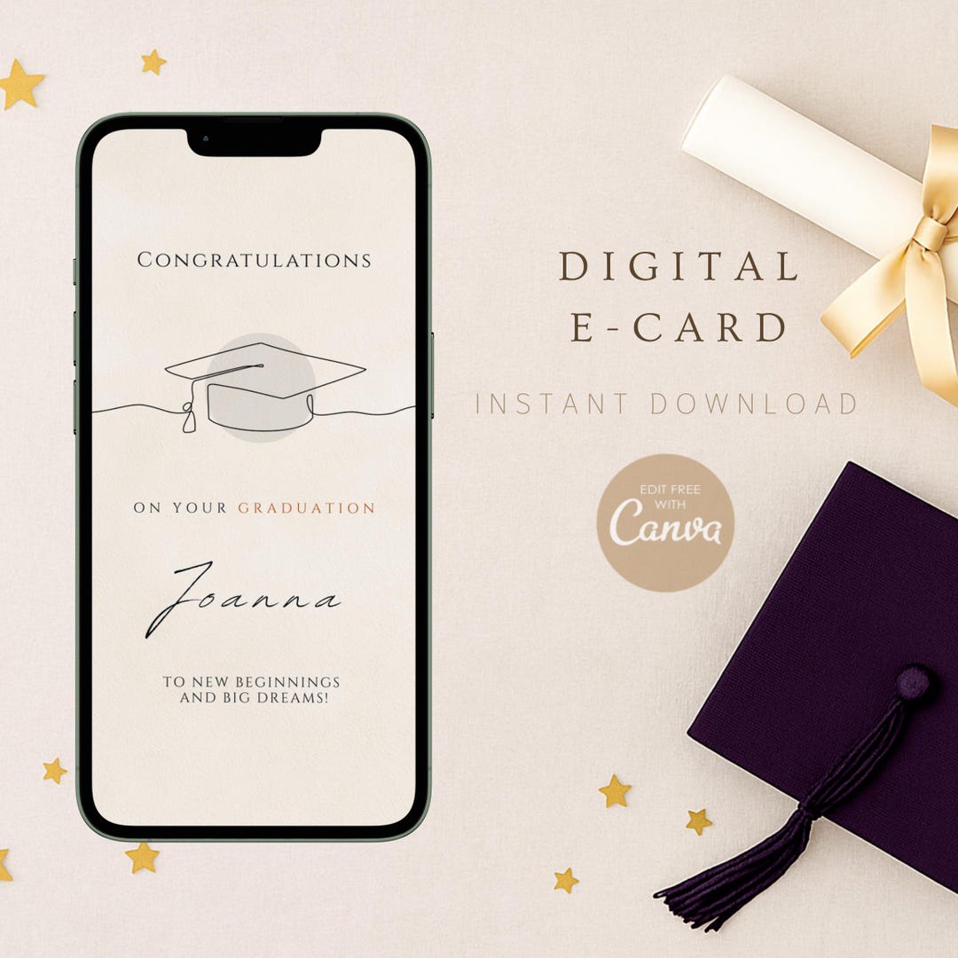 Wattpad Graduating Line Congratulate on Graduating | Minimalist Customizable Congratulations on ...