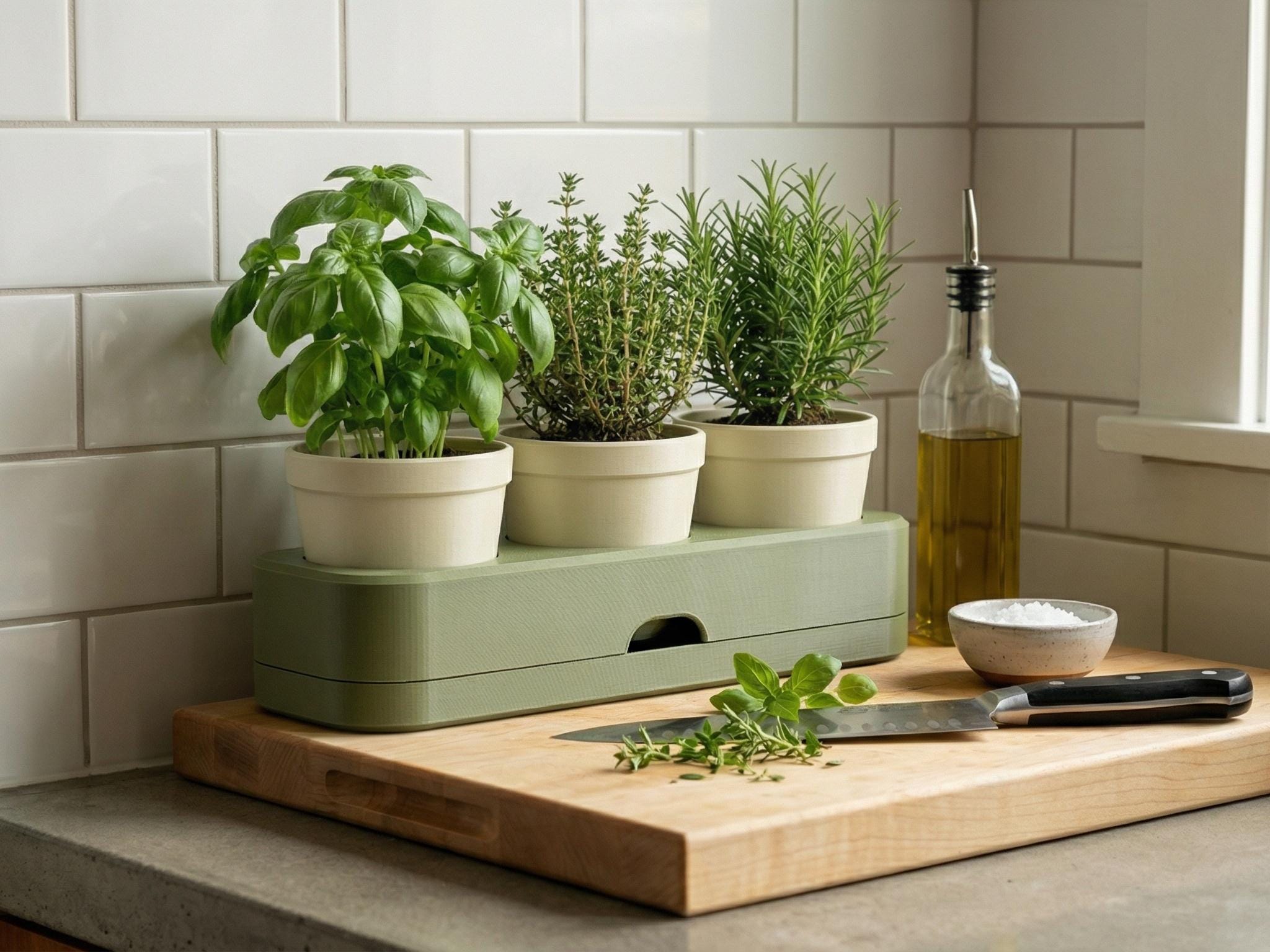 Indoor Herb Planters - Etsy
