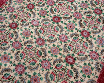 6x10 Vintage Rug, Turkish Rug, Large Area Rug, Oushak Rug, Living Room Rug, Wool Rug, Boho Rug, Carpet, 6'1" x 9'7"