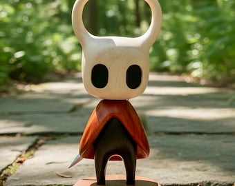 SILKSONG 木製フィギュア 木製ホロウナイトフィギュア シルクソング (2.5インチ×5インチ) - Etsy