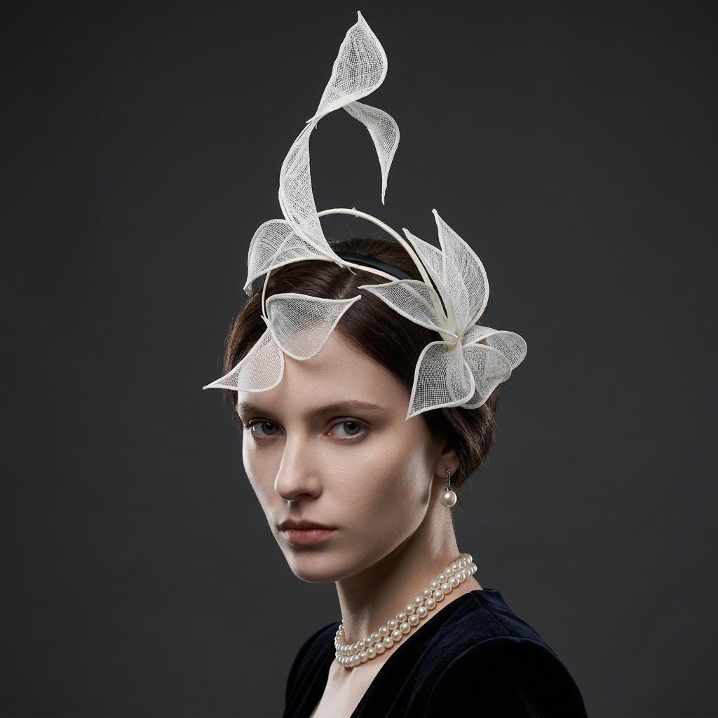 Silver Wedding Hats and Fascinators - Etsy display picture 1