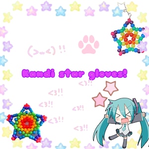 Kandi star gloves