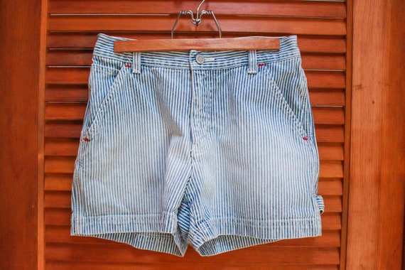 Vintage Carpenter Shorts, Vintage Denim Shorts, Y2K S… - Gem