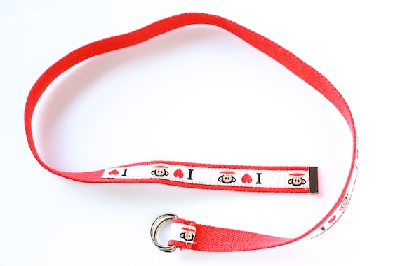 ego zonlicht Durf RARE Vintage Paul Frank Belt I Heart Paul Frank Julius Monkey - Etsy België