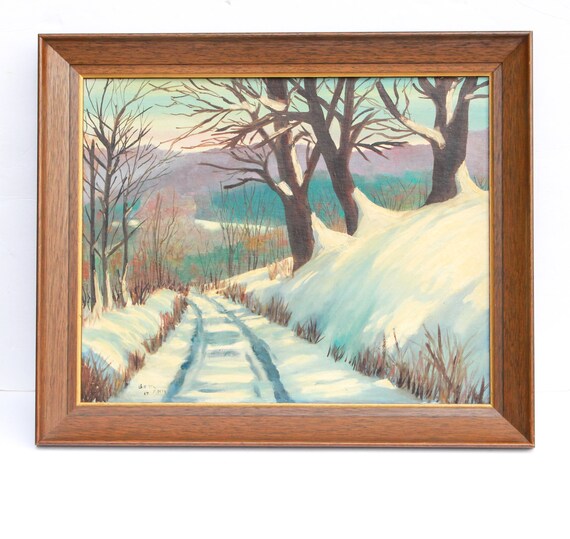 Betty Ann Walchenski Painting Winter Landscape Painting - Etsy Sweden