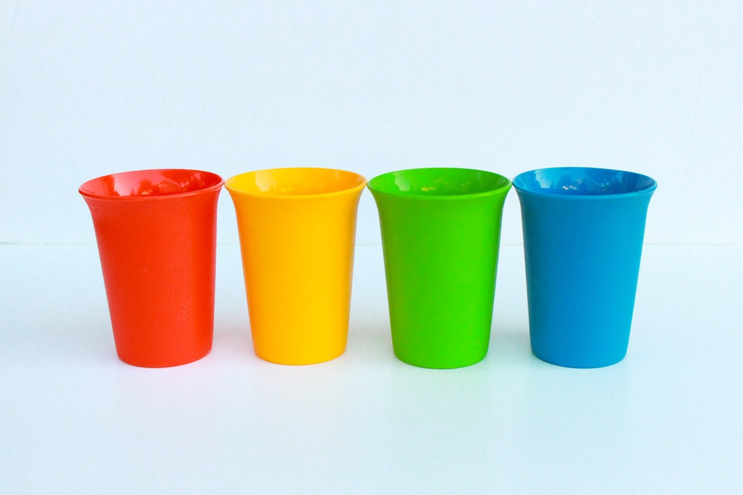Vintage Tupperware Cups, Tupperware Tumblers, Tupperware Tumbler