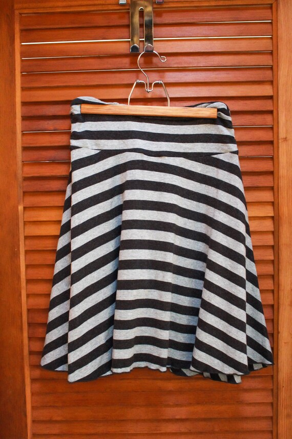 Vintage Y2K Skirt, Vintage Skirt, Vintage Striped… - image 3
