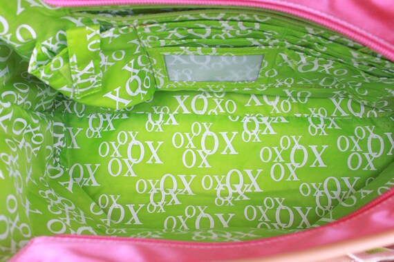 Vintage Y2K Bag, Vintage Bag, Pink and Green Bag,… - image 2