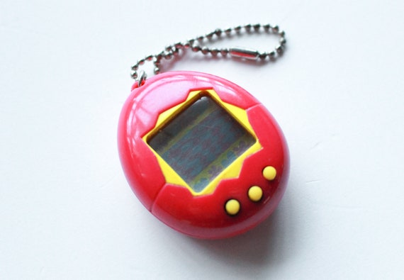 Vintage Tamagotchi V1, Original Bandai Tamagotchi From 1997, Pink