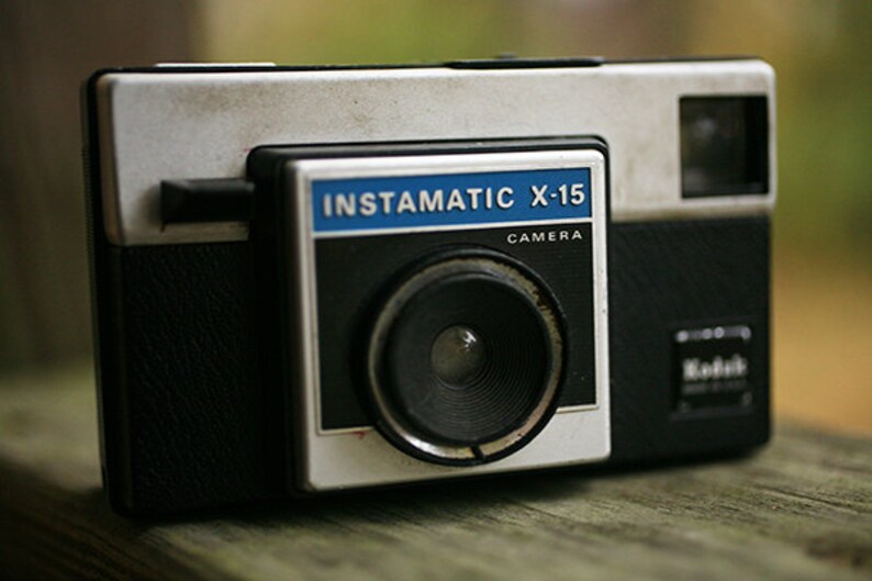 Vintage Kodak Instamatic X15 35mm Film Camera WORKS Etsy