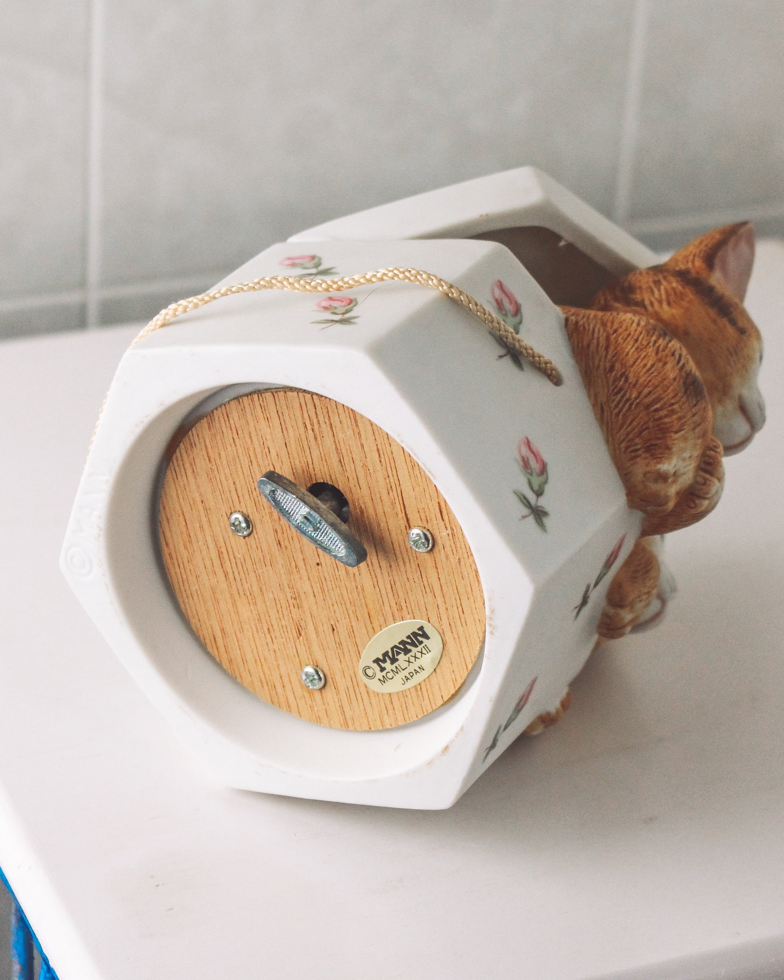 Vintage Ceramic Music Box by Seymour Mann Ceramic Kitten Etsy