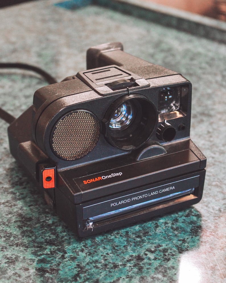 Vintage Polaroid Pronto Land Camera SX70 Sonar One Step Etsy