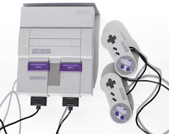 Super Nintendo Game Console, Super NES Game Console, Super NES Console