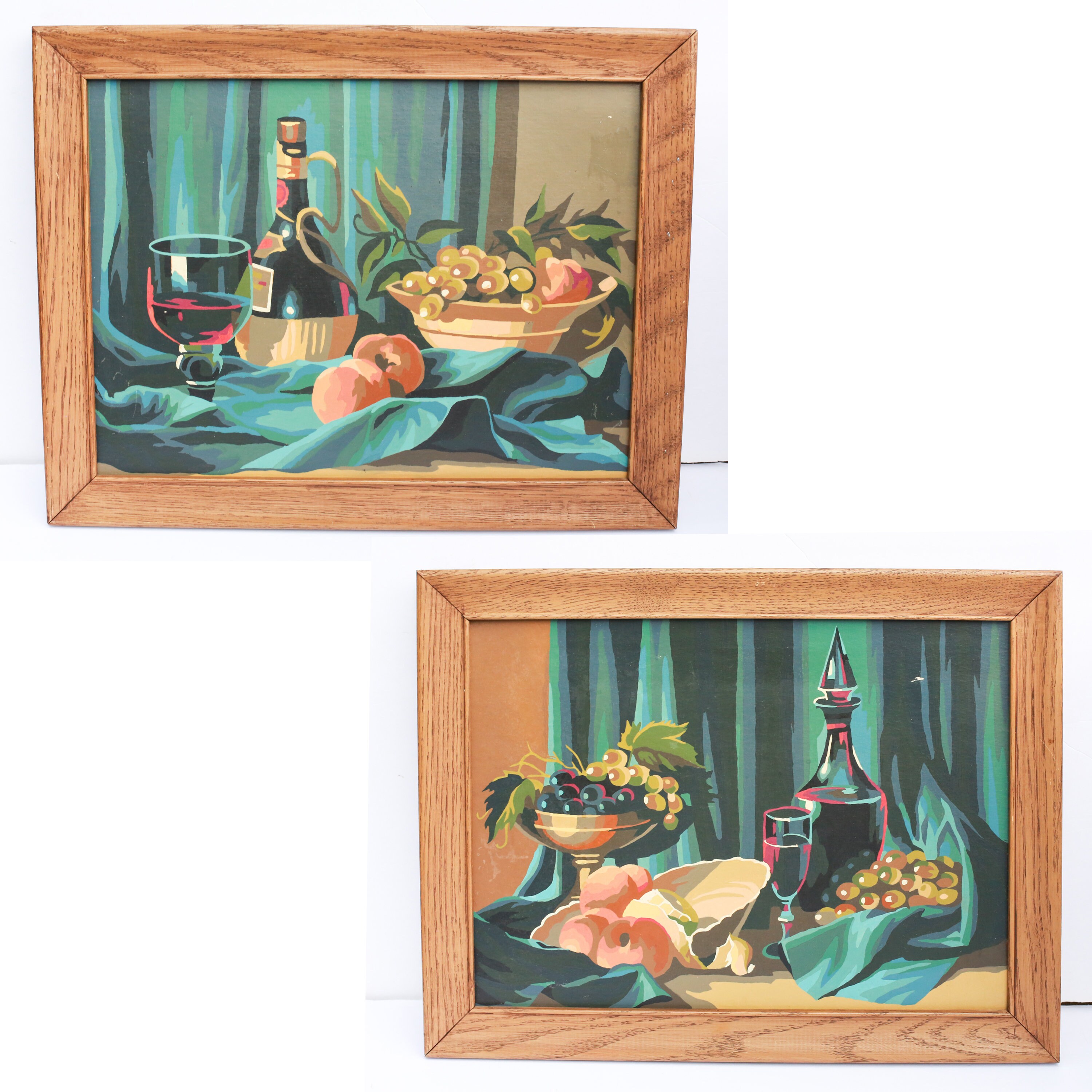 Amazing Paint By Number Paintings Framed Paint By Numbers Etsy